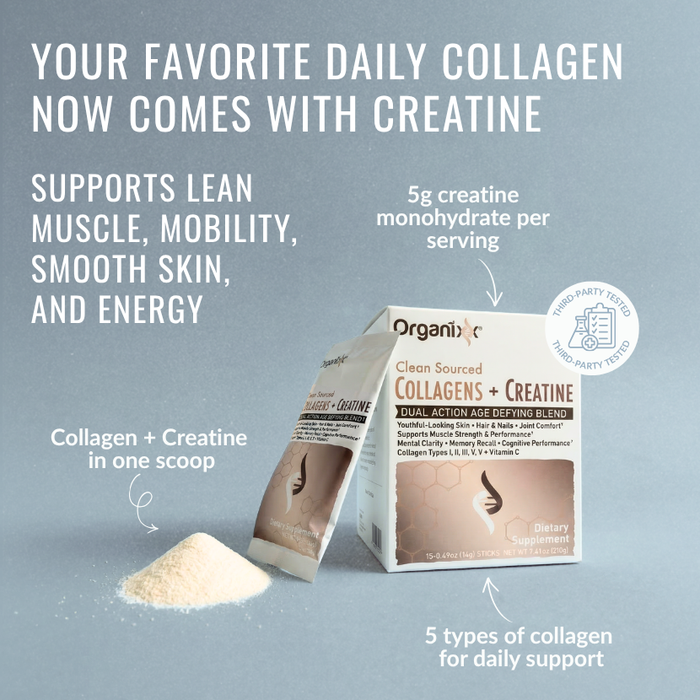 Clean Sourced Collagens + Creatine