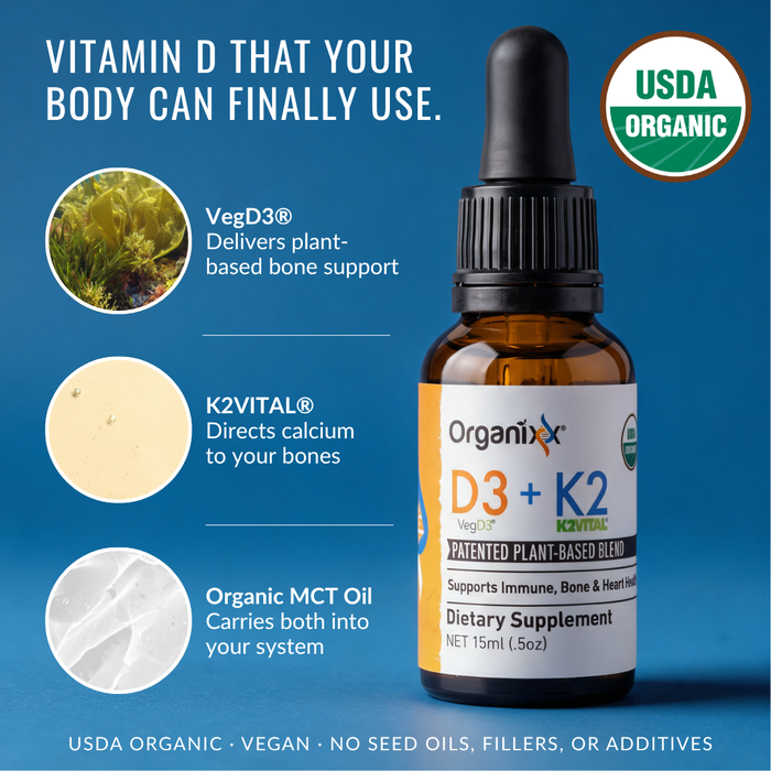 Vitamin D3 + K2