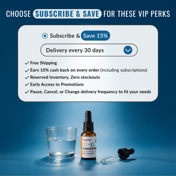 Vitamin D3 + K2