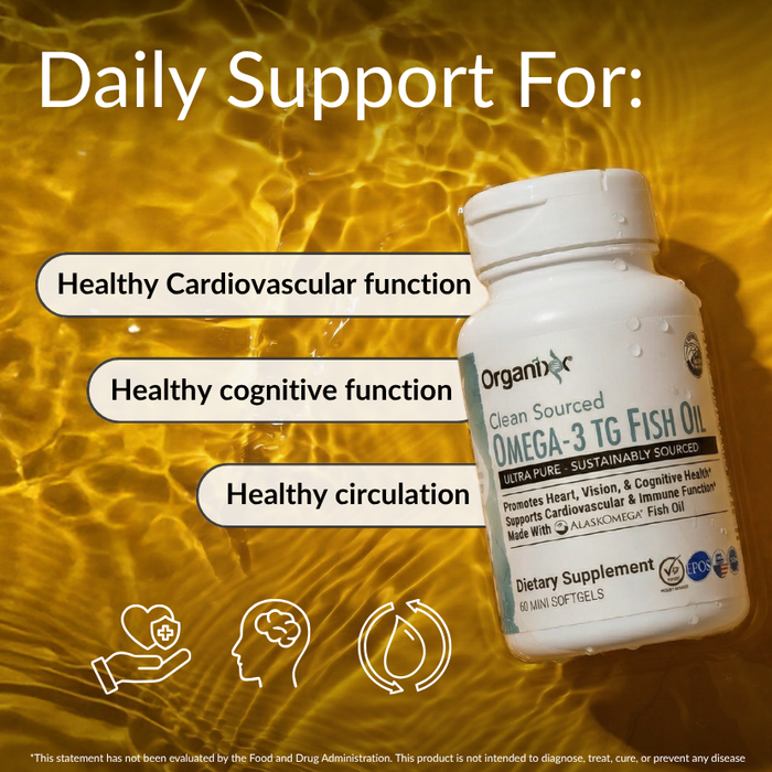 Clean Sourced Omega-3 TG Fish Oil