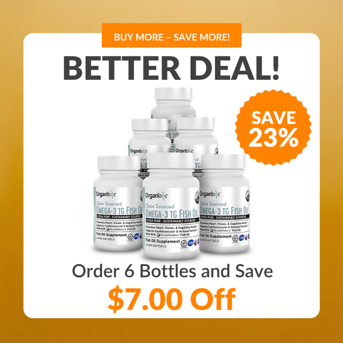 Clean Sourced Omega-3 TG Fish Oil