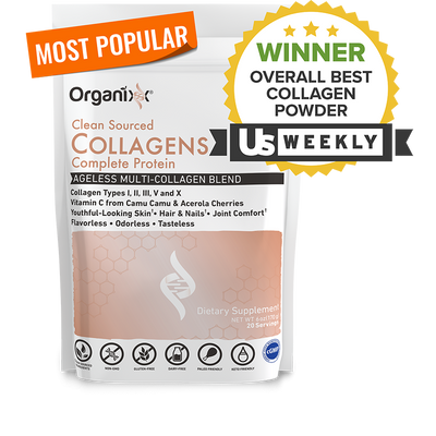 Organixx Clean Sourced Collagens – Powerful Anti-Aging Collagen Protein