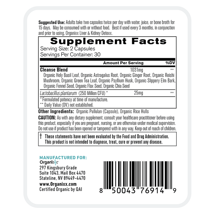 Cleanse – Colon & Lymphatic