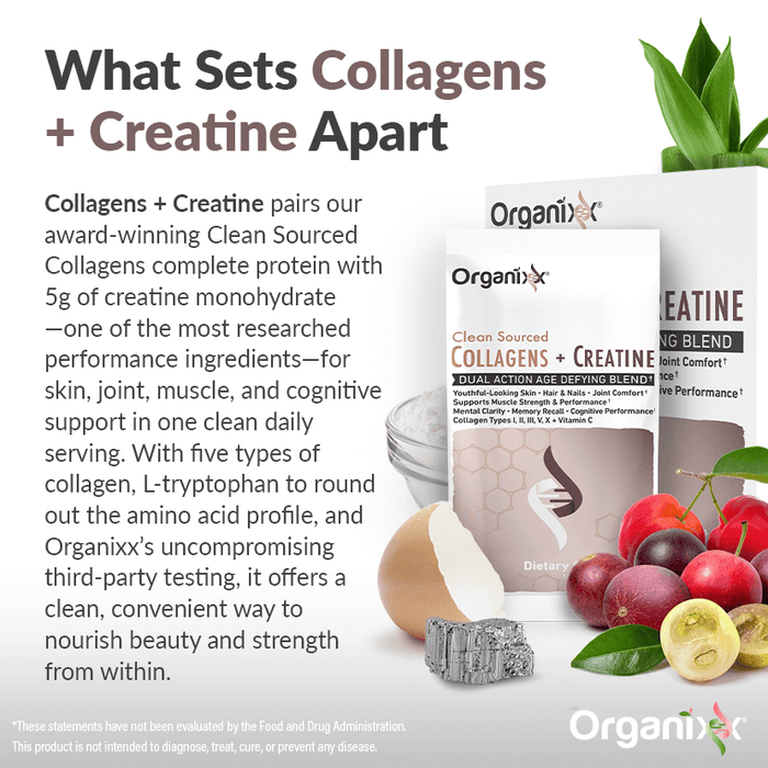 Clean Sourced Collagens + Creatine