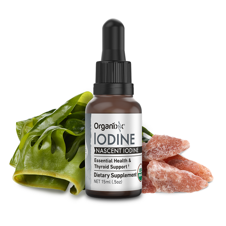 Organixx Iodine - Support Thyroid Function & Balance for Healthy