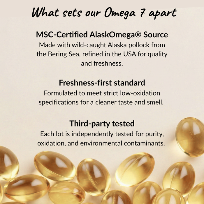 Clean Sourced Omega-7 Radiant Skin