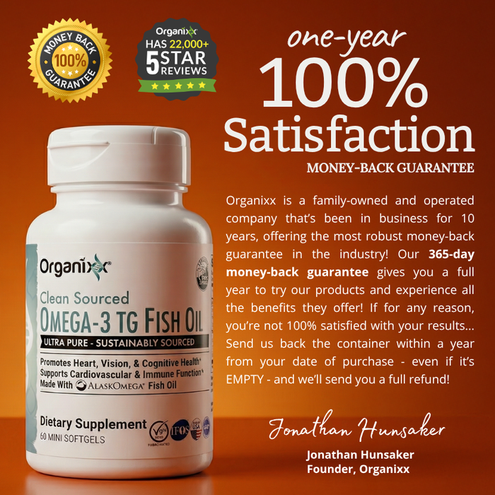 Clean Sourced Omega-3 TG Fish Oil