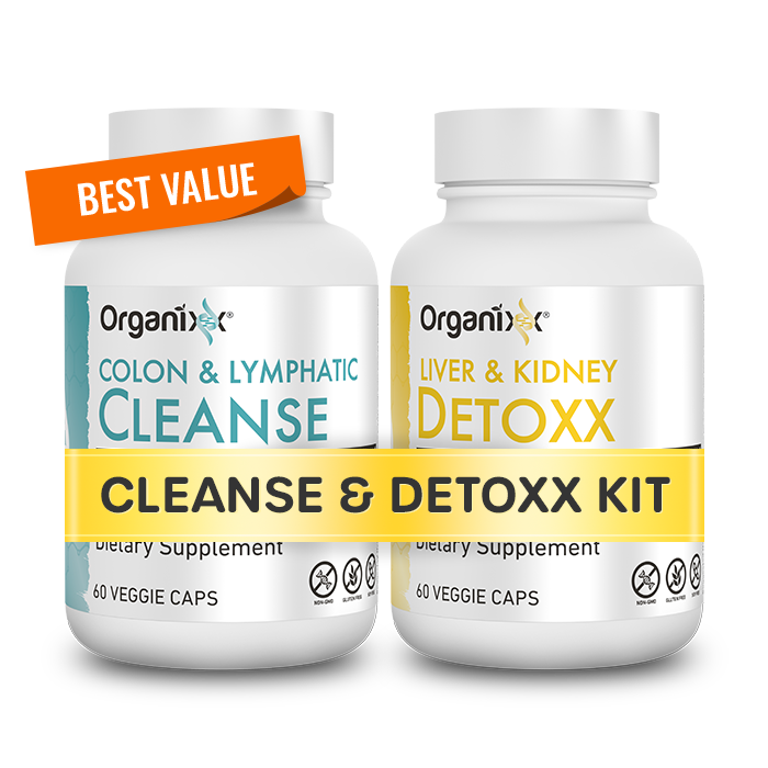 Body Cleanse Organixx Natural | Kit Detoxx - Full & Detox