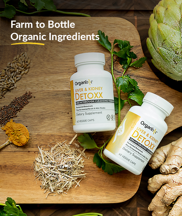 Cleanse & Detoxx Kit Natural Full Body Detox Organixx